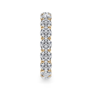 Round Brilliant Cut Gallery Eternity Band