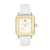 MICHELE DECO SPORT - WHITE BUTTERFLY DIAL