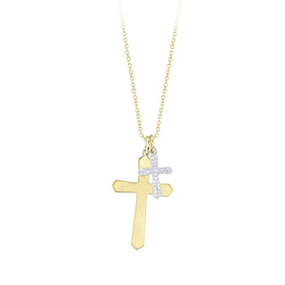 Pave double cross