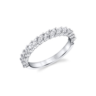 Marquise diamond band