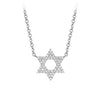 14KW STAR OF DAVID NECKLACE