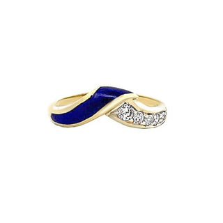 Vintage lapis ring