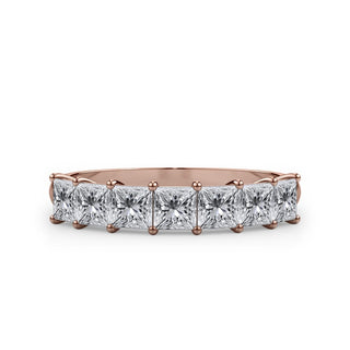 Princess Cut 7 Stone Ring