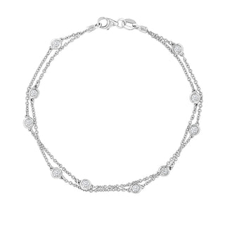 14KW GOLD 7" 0.51CT DIAMOND BY