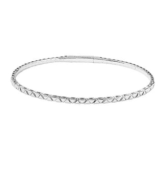 Zigzag bangle