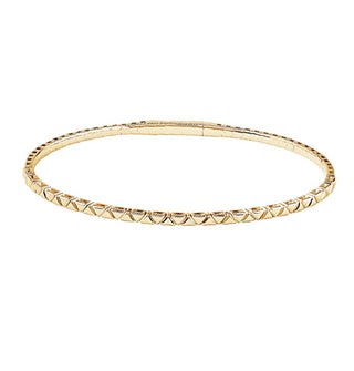 Zigzag bangle