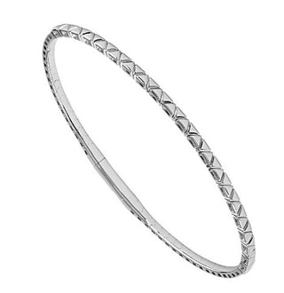 Zigzag bangle