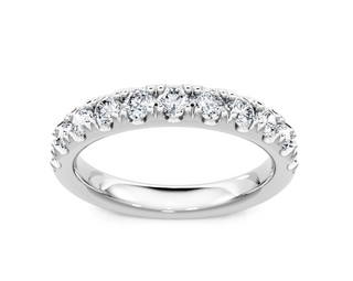 PLATINUM 0.99CT LAB-GROWN FISH