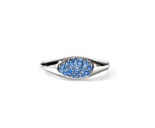 Pebble Blue Sapphire Ring