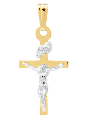 14KY GOLD 15"  CHILDREN'S CRUC