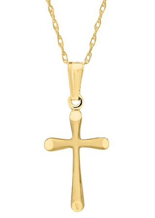 14KY GOLD 15" DOMED CHILDREN'S
