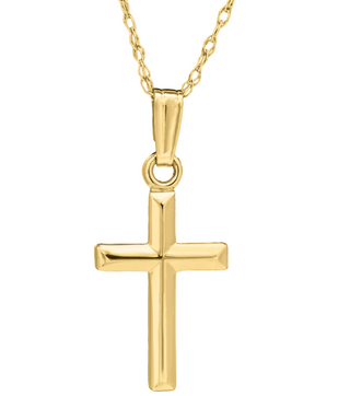 14KY GOLD 15" BEVELED CHILDREN