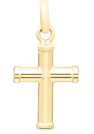 14KY GOLD 15" DOUBLE EDGED CRO
