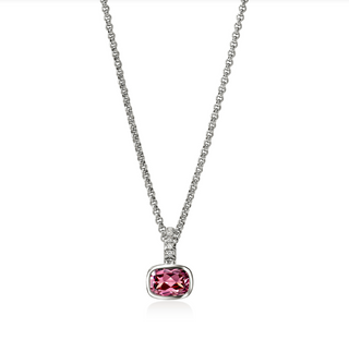 Heishi Rhodolite pendant