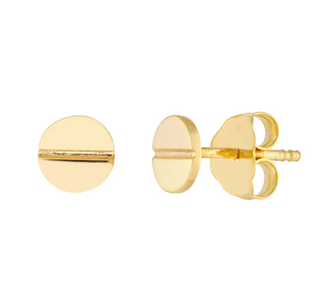 Screw Stud Earrings
