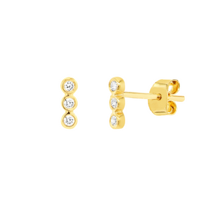 Trio Stud Earrings