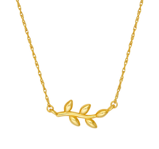 Olive Branch Necklace