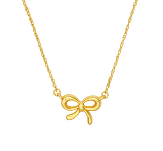 Bow tie Necklace