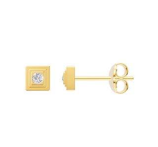 Square Stud Earrings