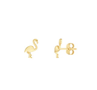 Flamingo Stud Earrings