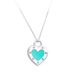 Vintage Tiffany heart pendant