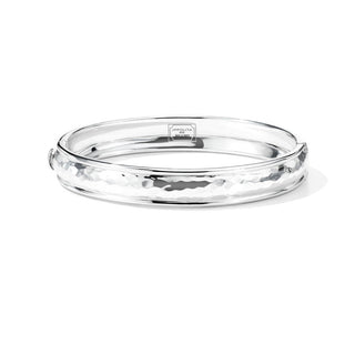 IPPOLITA SILVER HAMMERED BANGLE