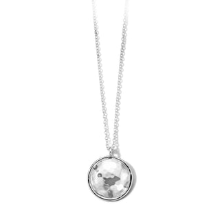 IPPOLITA HAMMERED DISC PENDANT