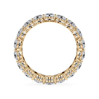 Round Brilliant Cut Gallery Eternity Band