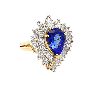 Tanzanite Ballerina ring