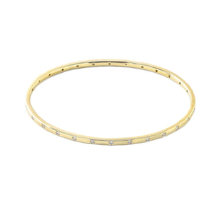 18KY IPPOLITA 28-DIAMOND BANGLE