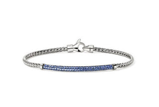 Sapphire Bar Bracelet
