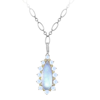 Teardrop Moonstone pendant