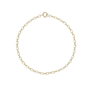 GOLD FIGURE-8 LINK BRACELET