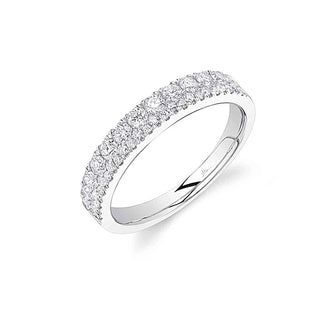 Pave diamond band