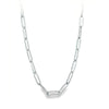 SS 24" 4MM PAPERCLIP CHAIN