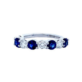 Sapphire wedding band