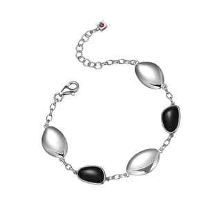 ELLE  ONYX PEBBLE BRACELET