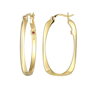 Large Elle hoops