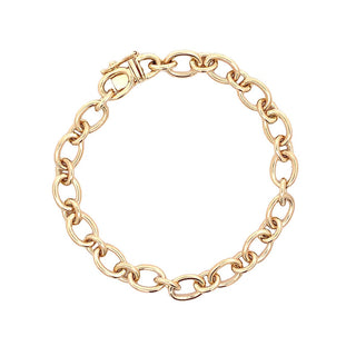 Vintage oval link bracelet