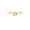 VINTAGE 1/3CT DIAMOND SOLITAIRE RING