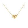 SMALL PUFFED HEART NECKLACE