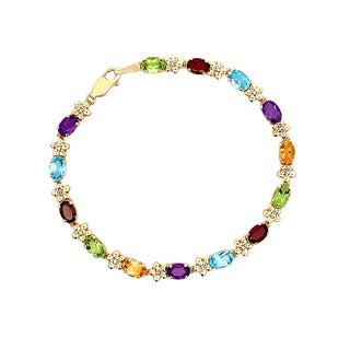 Vintage gemstone bracelet