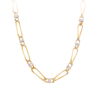 MARCO BICEGO DIAMOND LINK NECKLACE