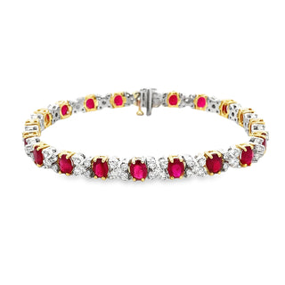 Ruby & Diamond Bracelet