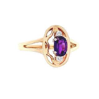 Vintage amethyst ring