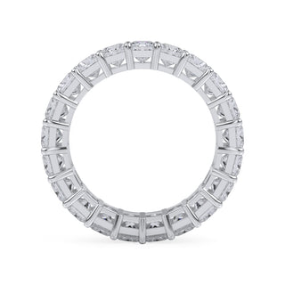 Princess Cut Gallery Eternity Ring