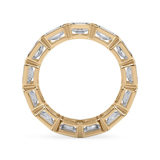 Radiant Cut East West Eternity Ring