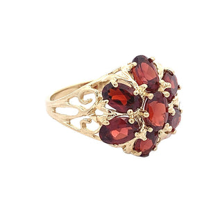 Vintage garnet ring