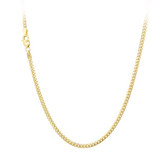 14KY 20" 2.6MM CUBAN LINK CHAIN