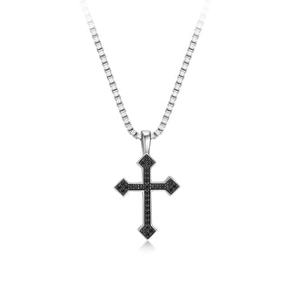 Black sapphire cross